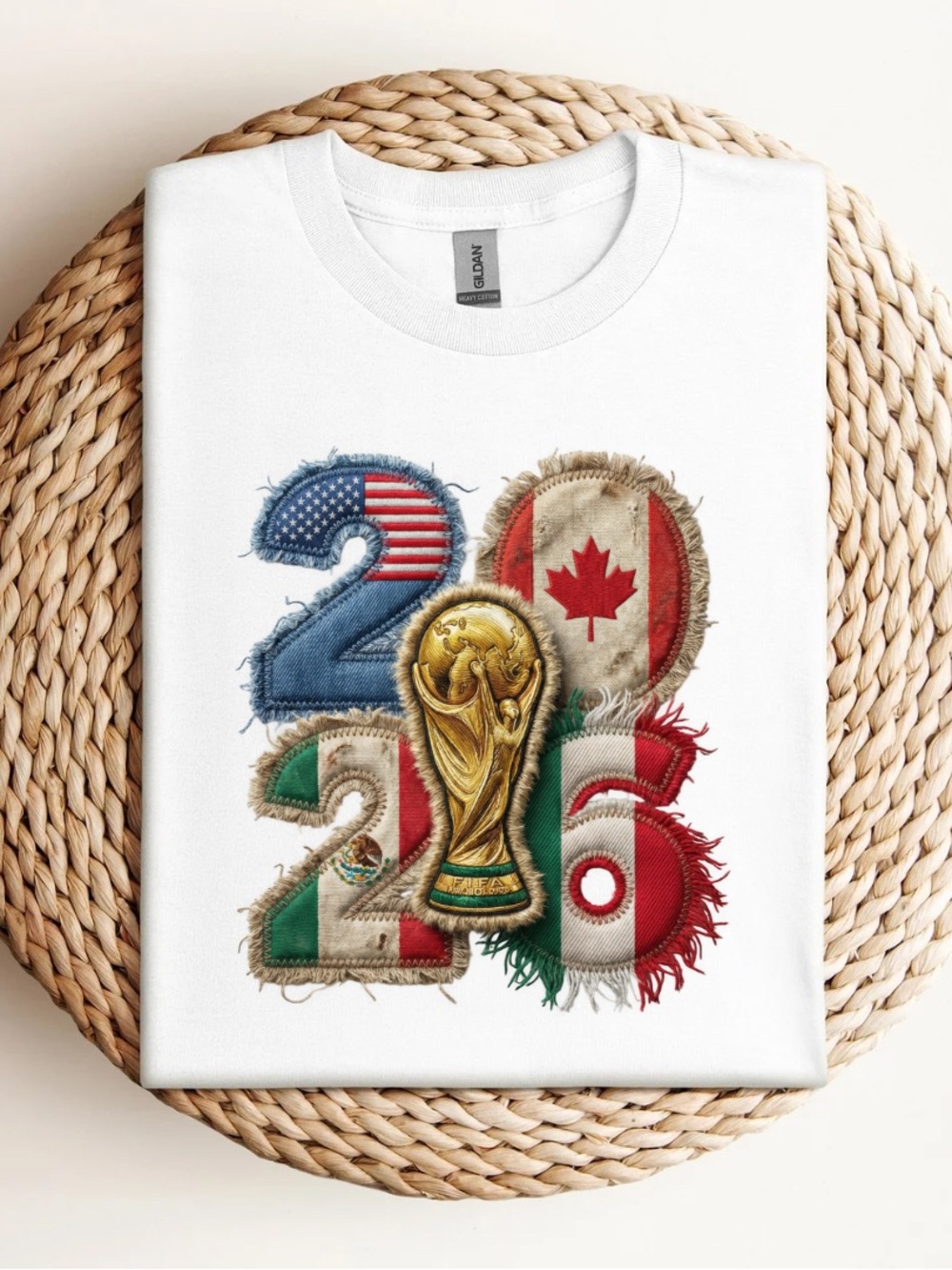World Cup 2026 Faux Yarn T-Shirt